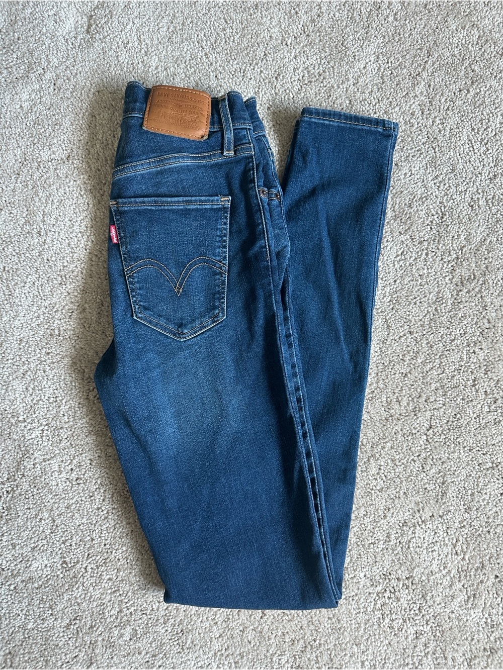 Levi's Women's Indigo Skinny Jeans
